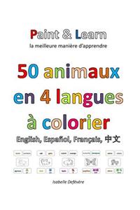 50 animaux en 4 langues