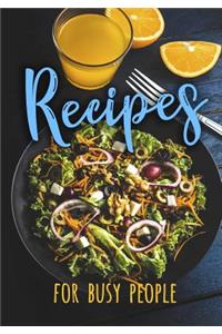 Recipes for Busy People