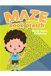 Maze book preschool