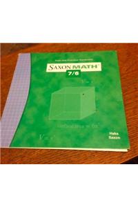 Saxon Math 7/6