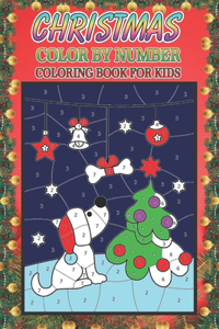 Christmas Color By Number Coloring Book For Kids