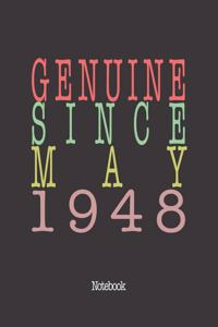 Genuine Since May 1948