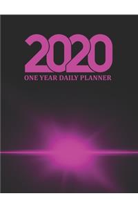 2020 One Year Daily Planner