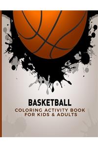 Coloring Activity Book For Kids & Adults