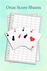 Onze Score Sheets
