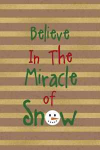 Believe In The Miracle Of Snow