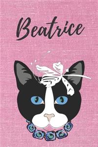 Beatrice Katzen Notizbuch / Malbuch / Tagebuch / Journal / DIN A5 / Geschenk
