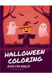 Halloween Coloring Book for Adults