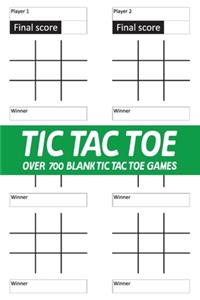 Tic Tac Toe Over 700 Blank Tic Tac Toe Games