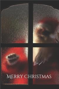 Merry Christmas Notebook, Cristmas Journal, Christmas Diary, Santa Claus - One Subject - 120 Pages