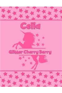 Celia Glitter Cherry Berry