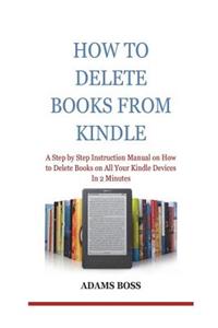 How To Delete Books From Kindle