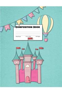 Composition Book Wide Ruled 7.44
