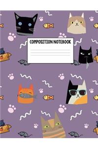 Cats Composition Notebook