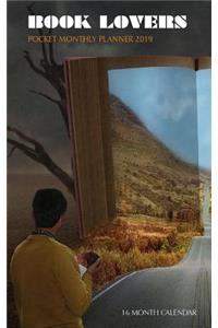 Book Lover's Pocket Monthly Planner 2019