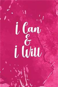 I Can and I Will