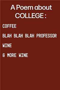 A Poem about College