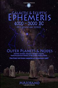 Galactic & Ecliptic Ephemeris 4000 - 3000 BC