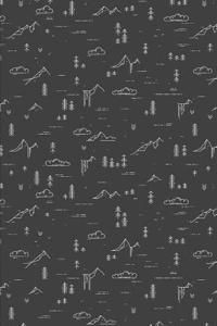 Hike Pattern - Minimal Mountains