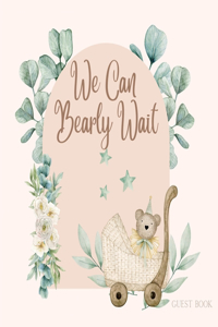 Bear Baby Shower Guest Book