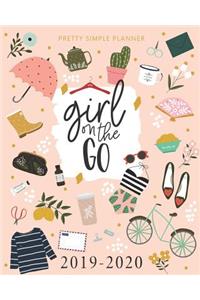 Pretty Simple Planners Weekly and Monthly Girl On The Go Planner