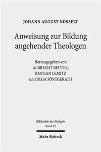 Anweisung Zur Bildung Angehender Theologen