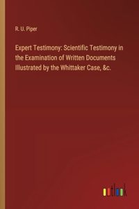 Expert Testimony