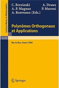 Polynomes Orthogonaux Et Applications