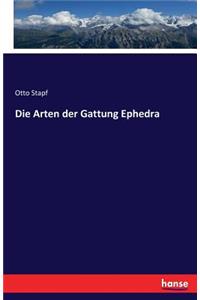 Arten der Gattung Ephedra