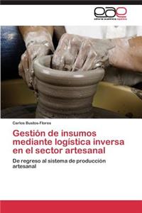 Gestión de insumos mediante logística inversa en el sector artesanal