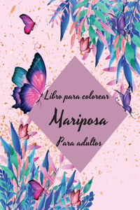 Libro para colorear de mariposas para adultos