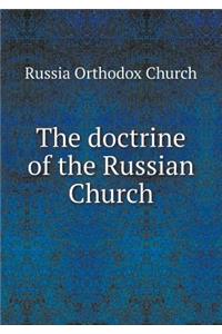 The Doctrine of the Russian Church