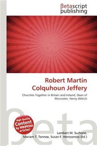 Robert Martin Colquhoun Jeffery