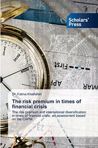 risk premium in times of financial crisis