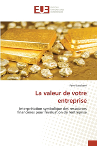 La valeur de votre entreprise