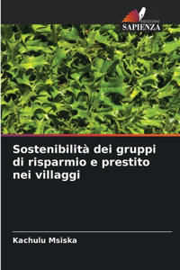 Sostenibilità dei gruppi di risparmio e prestito nei villaggi