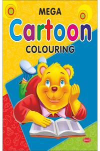 Mega Cartoon Colouring Book - Colouring Book