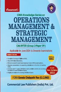 CMA Knowledge Series on Operations Management & Strategic Management (CMA Inter Group 2 Paper 9) (New Syllabus)