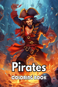 Pirates Coloring Book for Adults