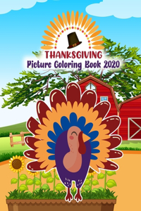 THANKSGIVING Picture Coloring Book 2020