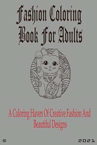 Fashion Colouring Book for Adult