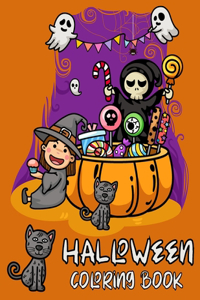 Halloween coloring book