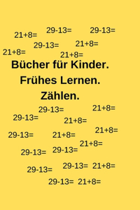 Bücher für Kinder. Frühes Lernen. Zählen.