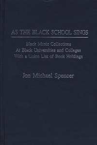 As the Black School Sings