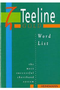 Teeline Gold Word List