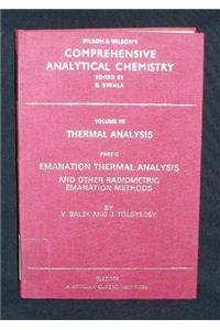 Comprehensive Analytical Chemistry: Thermal Analysis v.12