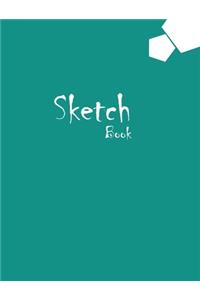 Sketchbook Large 8 x 10 Premium, Uncoated (75 gsm) Paper, Royal Blue Cover