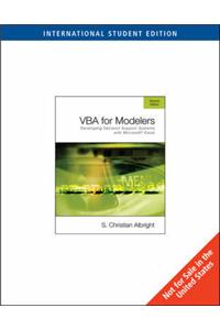 VBA for Modelers: With VBA Program CD-ROM: Developing Decision Support Systems Using Microsoft Excel