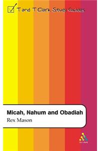 Micah, Nahum and Obadiah