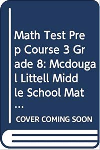McDougal Littell Middle School Math North Carolina: Test Prep (Student) Course 2